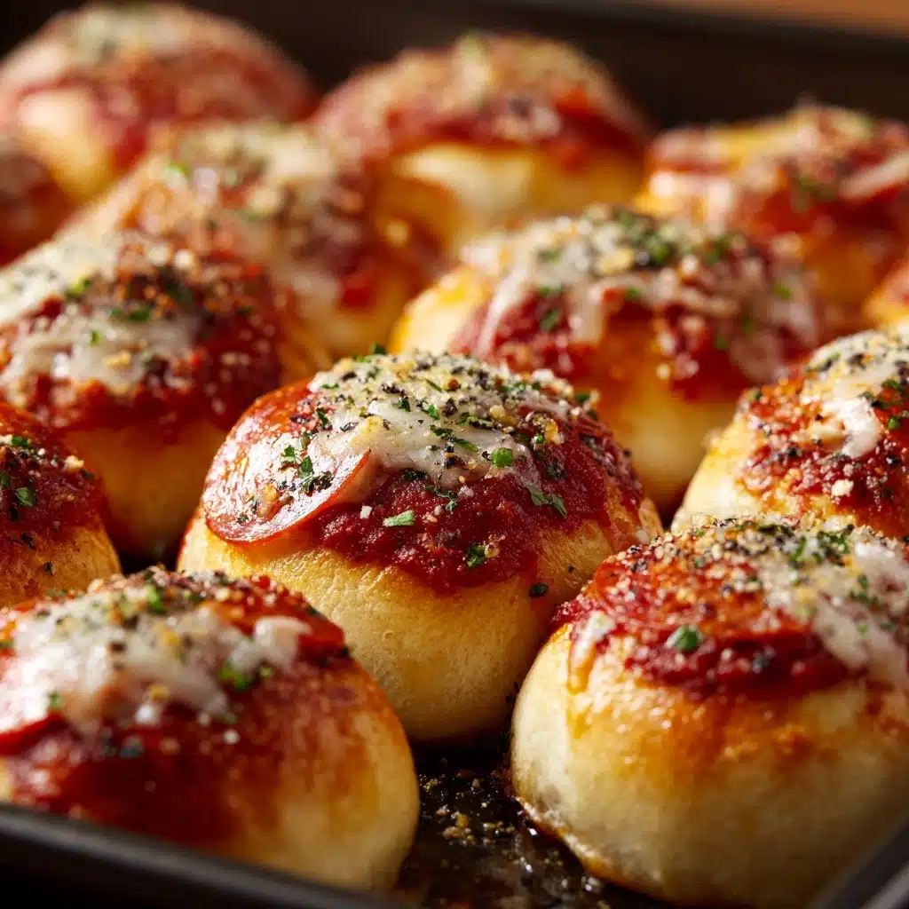 Homemade Mini Pizza Bagel Bites Recipe - Recipe Image