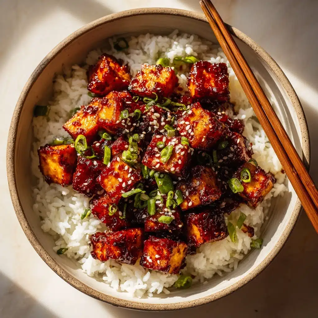 Crispy Gochujang Korean Tofu Recipe