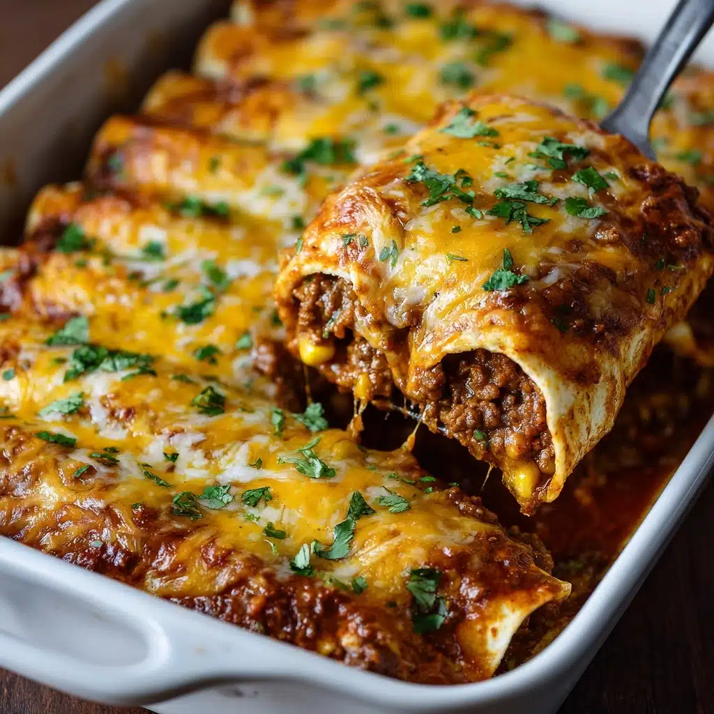 Shredded Beef Enchiladas Recipe