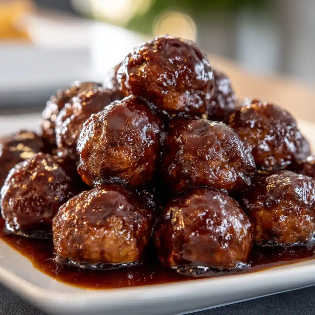 Creamy Slow Cooker Salisbury Steak Meatballs Recipe - Recipe Image
