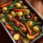 Garlic Herb Roasted Veggies Recipe