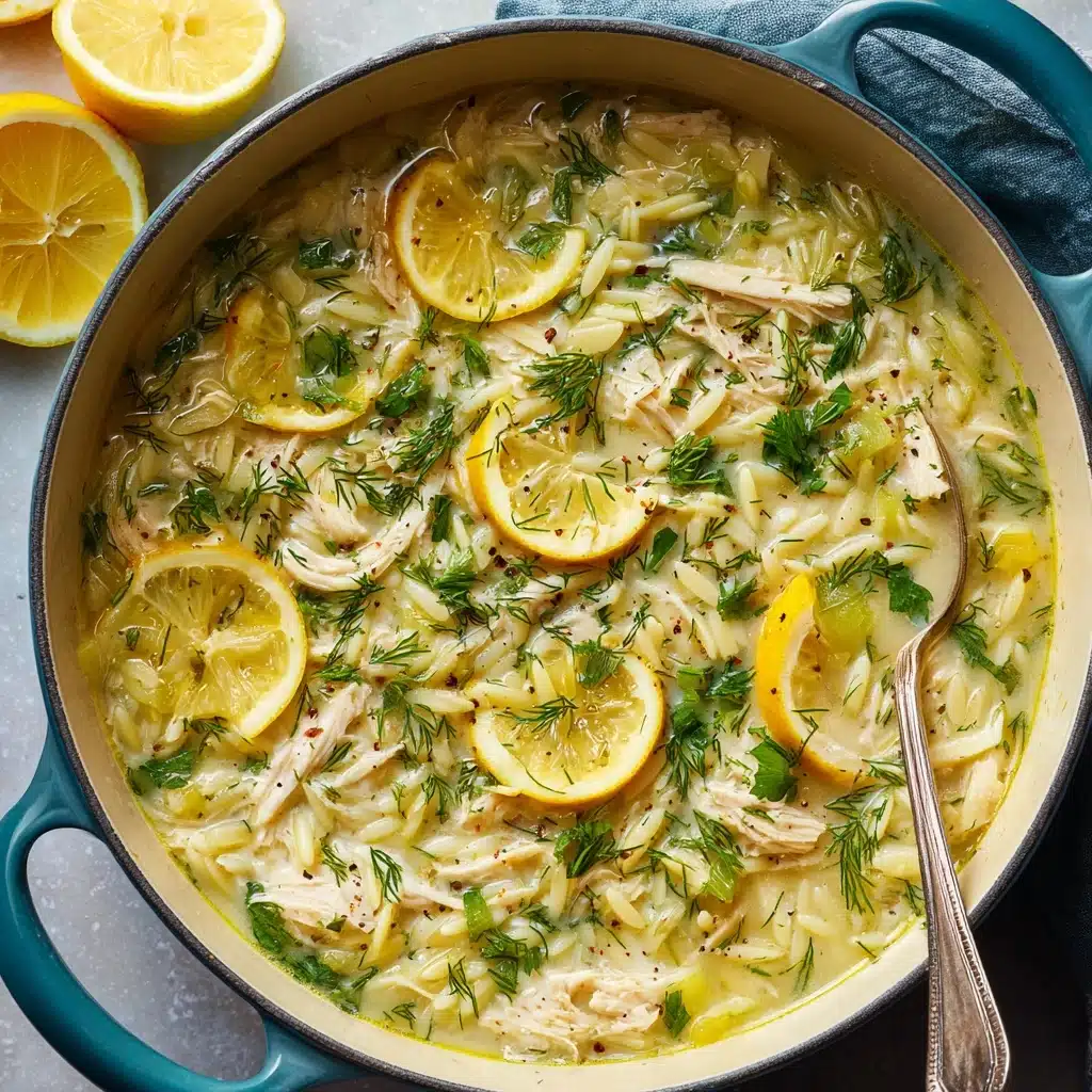 Avgolemono (Greek Egg and Lemon Soup) Recipe