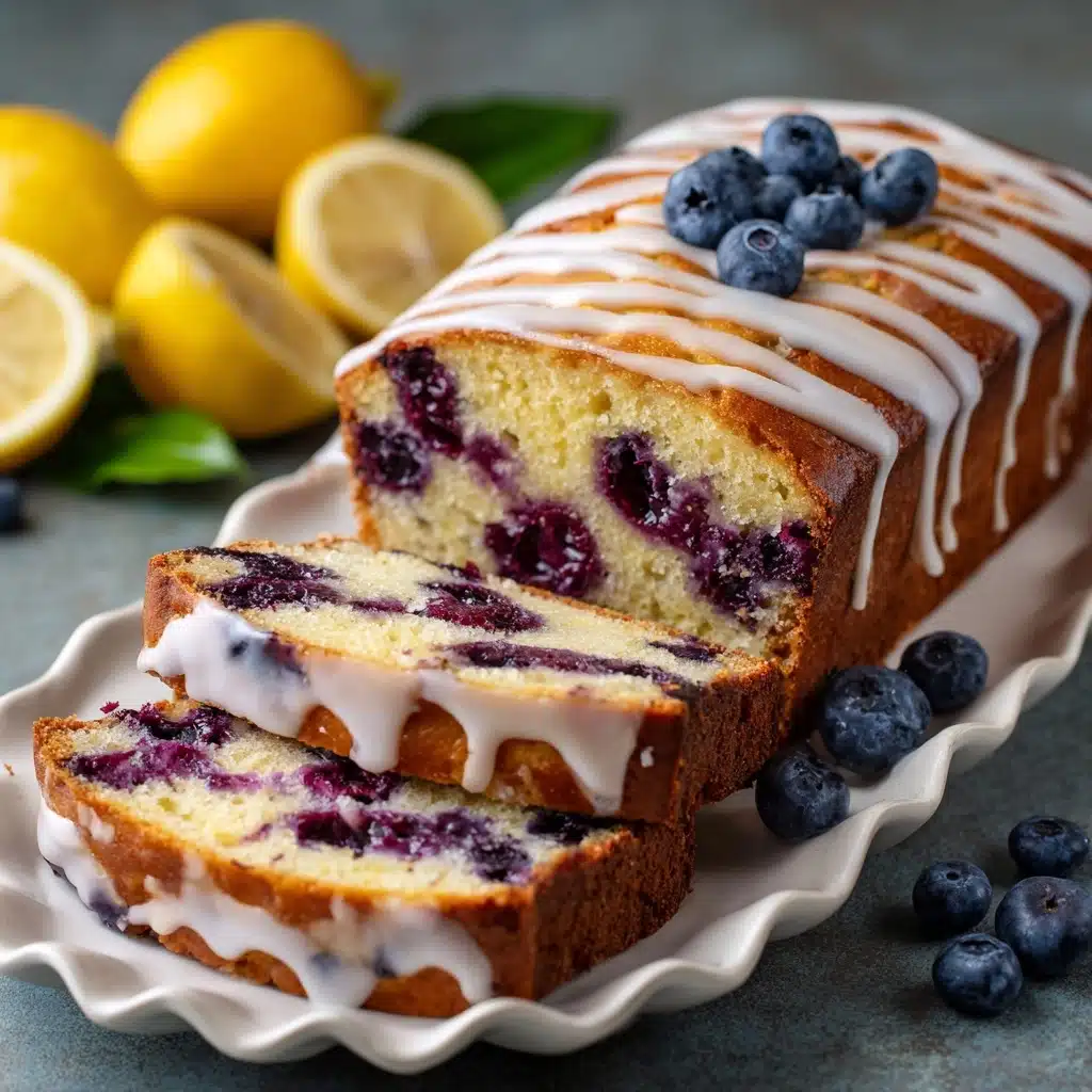 Lemon Blueberry Bread Recipe - Recipe Image