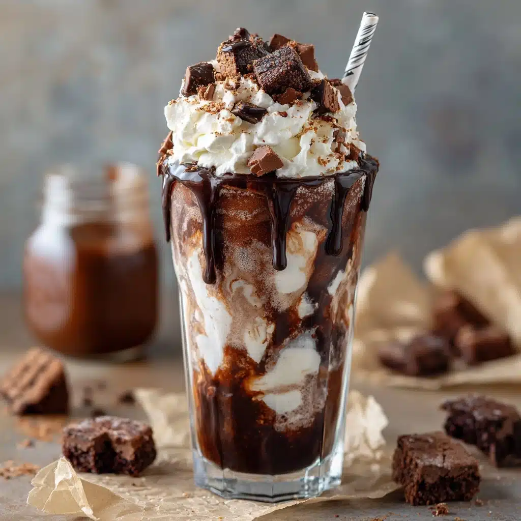 Brownie Milkshake Recipe