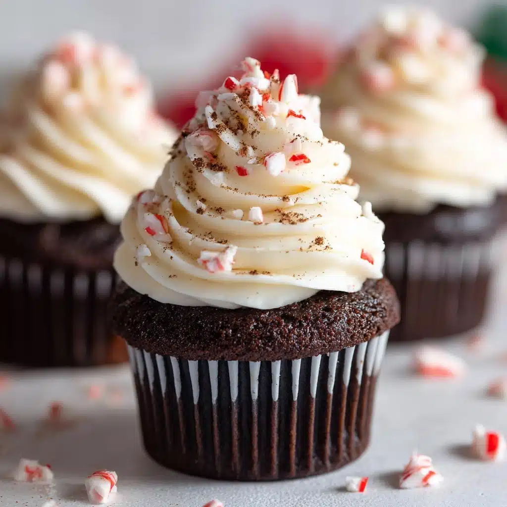 Peppermint Mocha Cupcakes Recipe