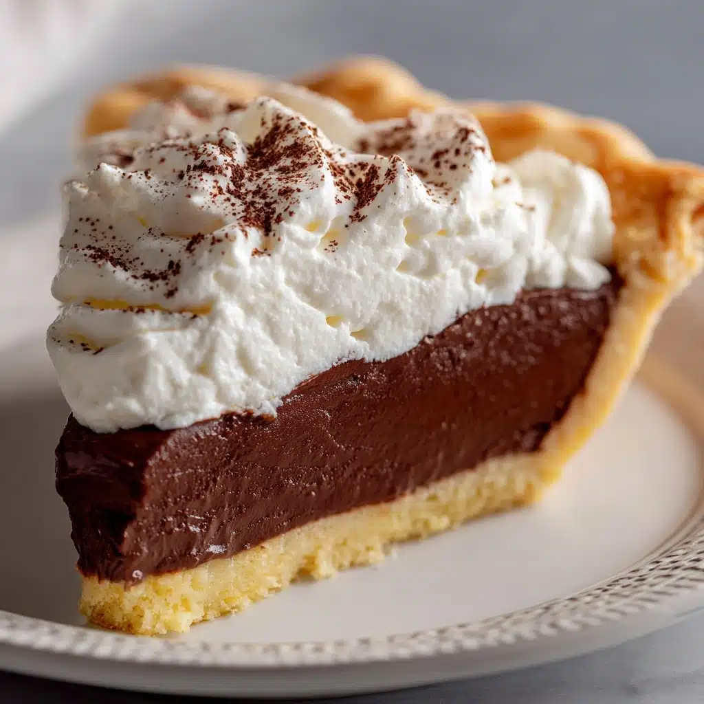 Easy Chocolate Pie Recipe - Recipe Image