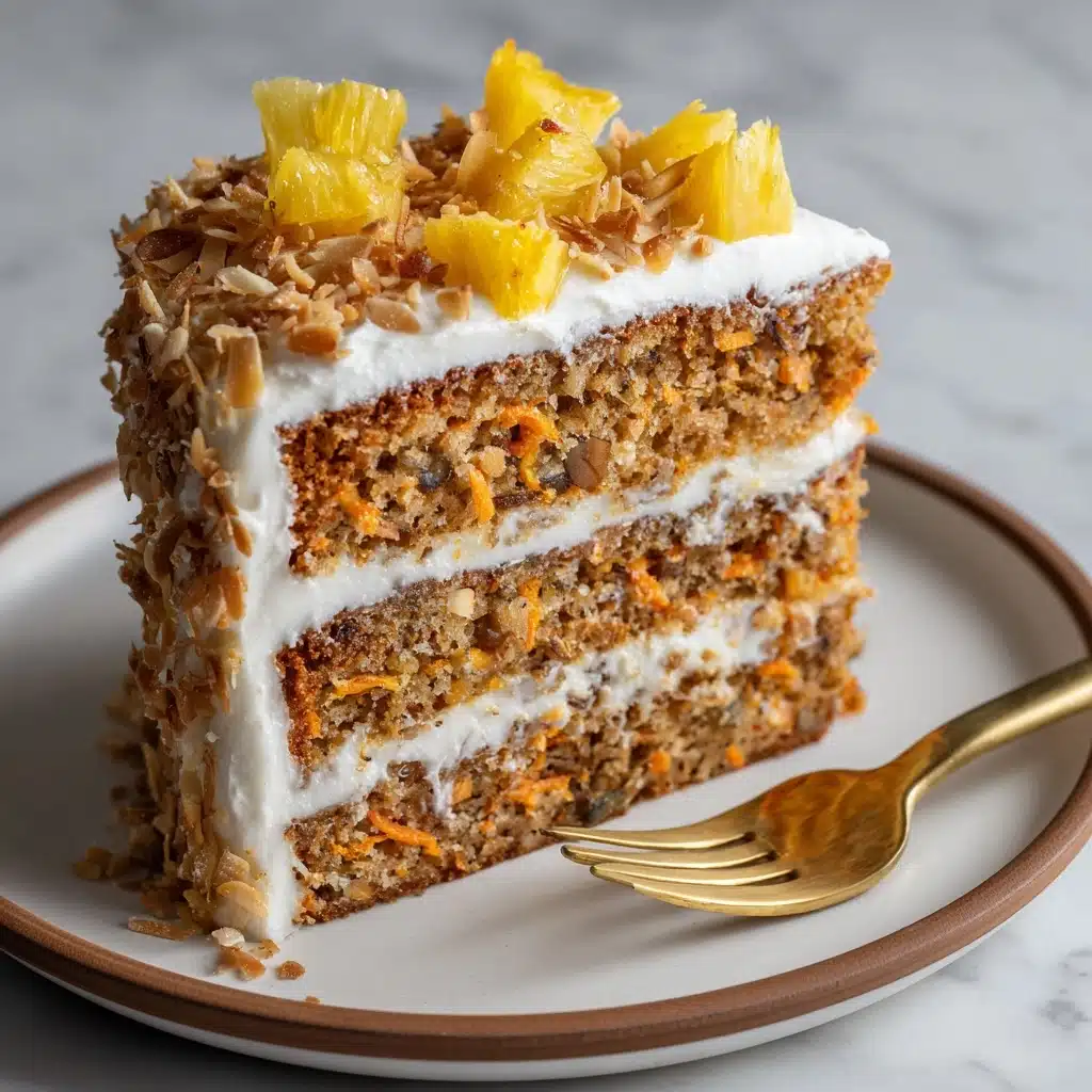Hawaiian Carrot Pineapple Cake Recipe