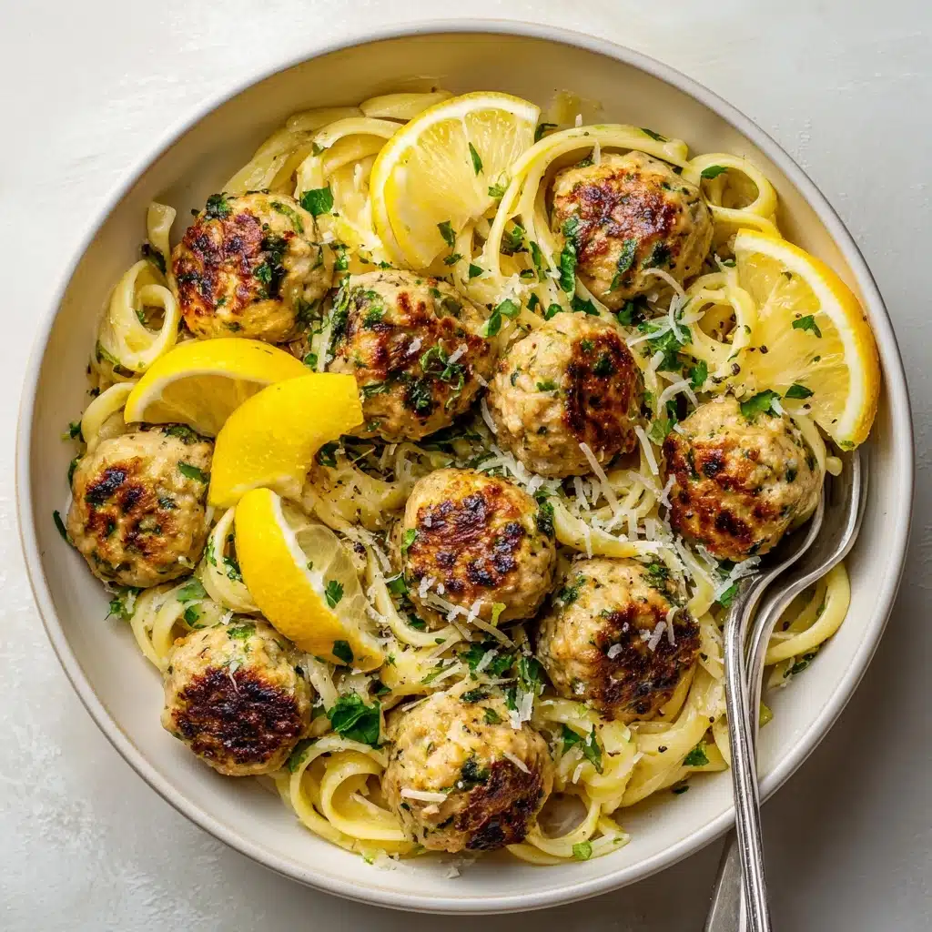 Chicken Piccata Meatballs Recipe - Recipe Image