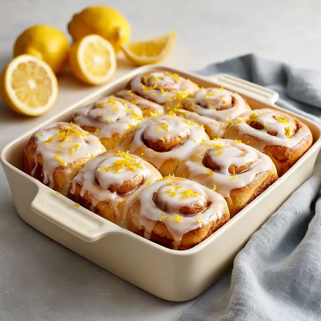Lemon Sweet Rolls Recipe - Recipe Image