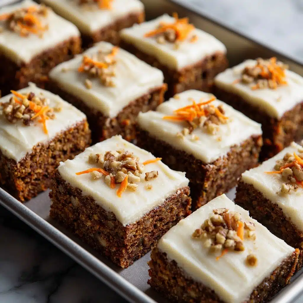 Carrot Cake Bars Recipe - Recipe Image