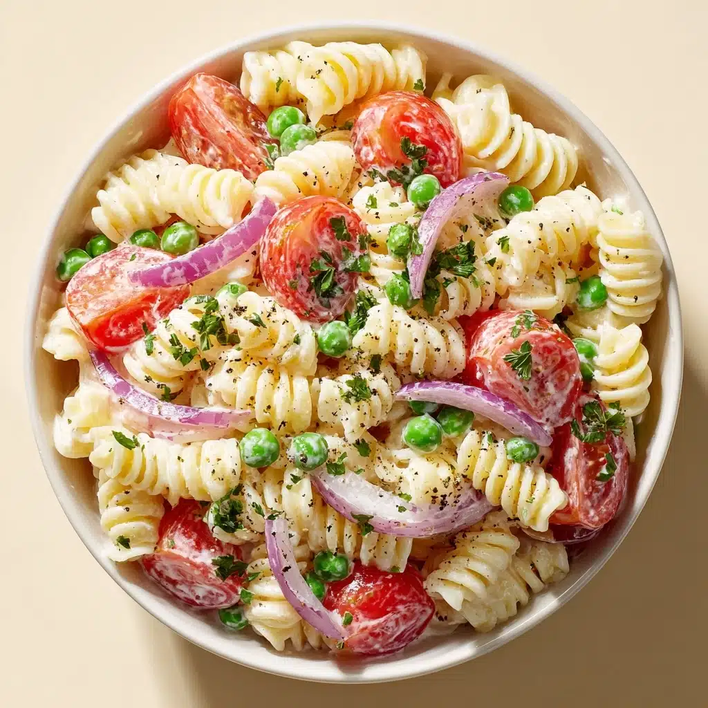 Creamy Pasta Salad Recipe - Recipe Image