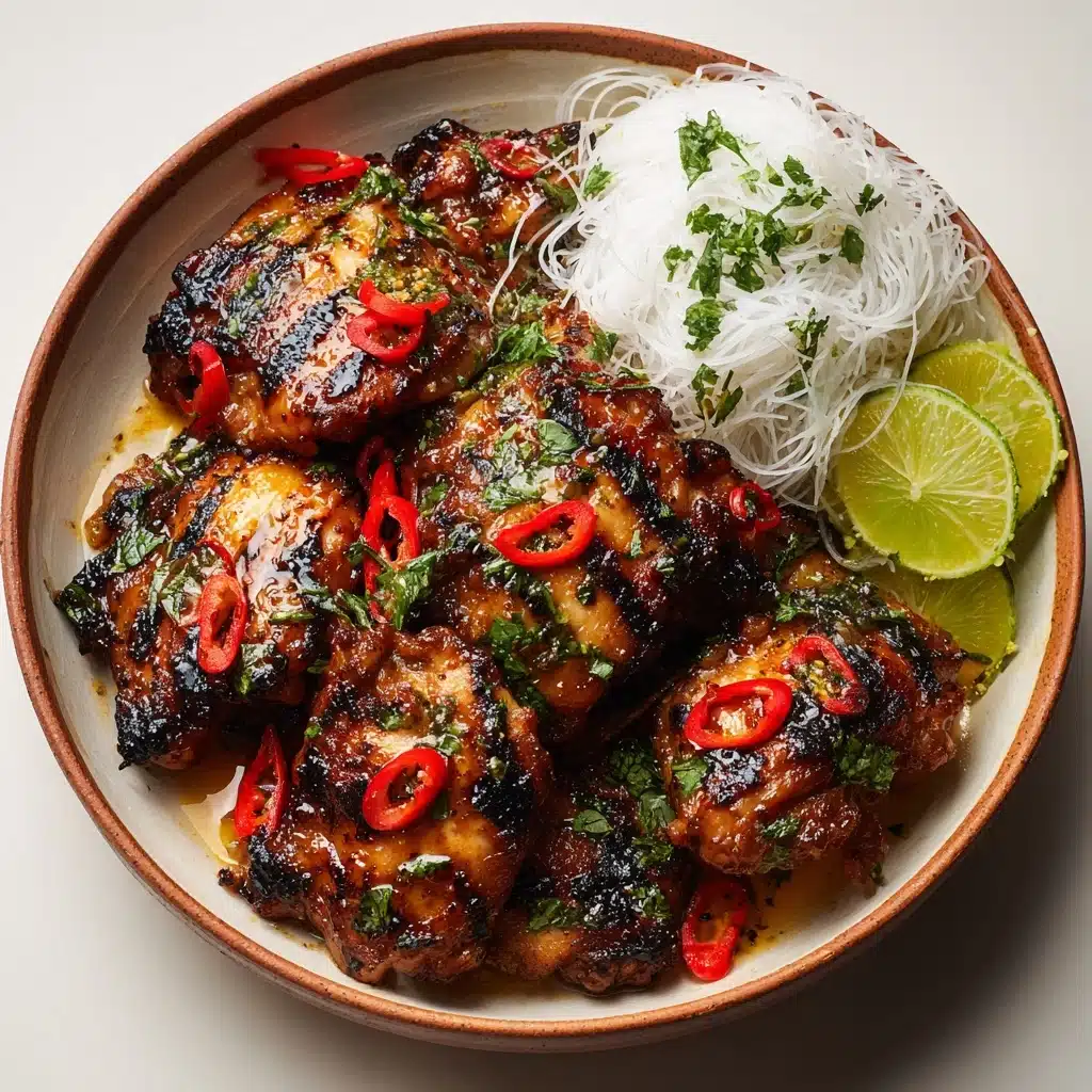 Grilled Vietnamese Lemongrass Chicken Recipe