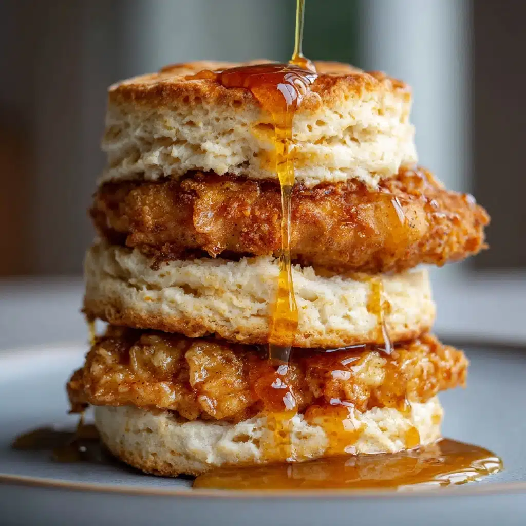 Hot Honey Chicken Biscuits Recipe - Recipe Image