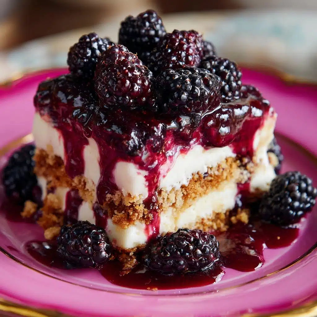 Blackberry Pretzel Dessert Recipe
