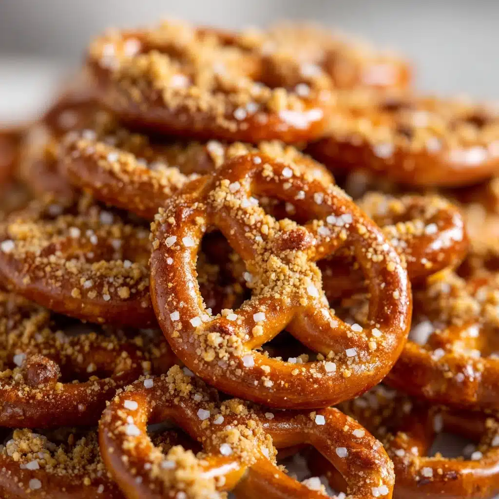 Butter Toffee Pretzels Recipe - Recipe Image