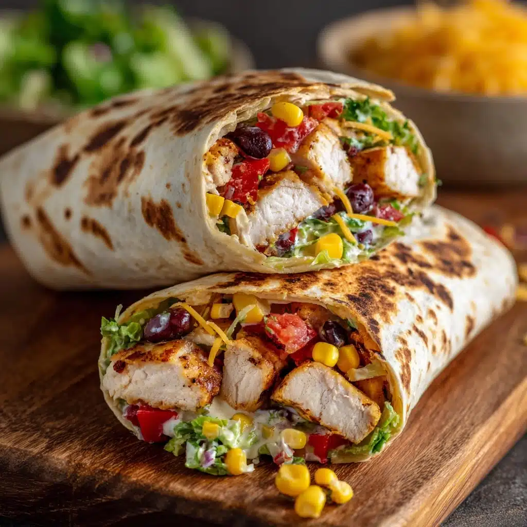 Southwest Chicken Wrap Recipe - Recipe Image