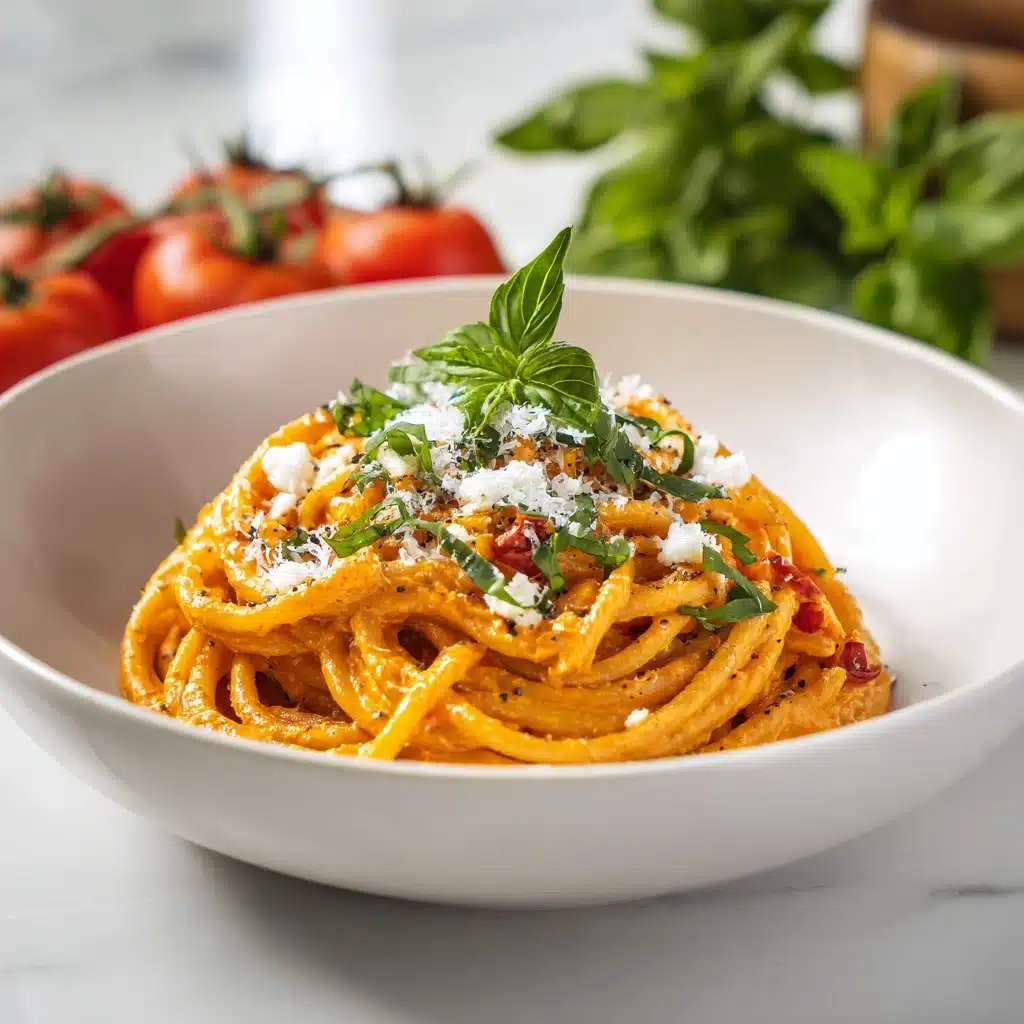 Creamy Tomato Pasta Recipe - Recipe Image