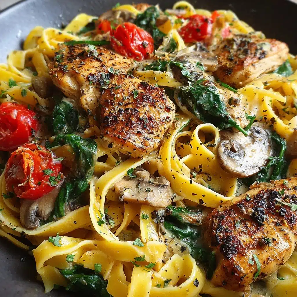 Creamy Tuscan Chicken Pasta Recipe