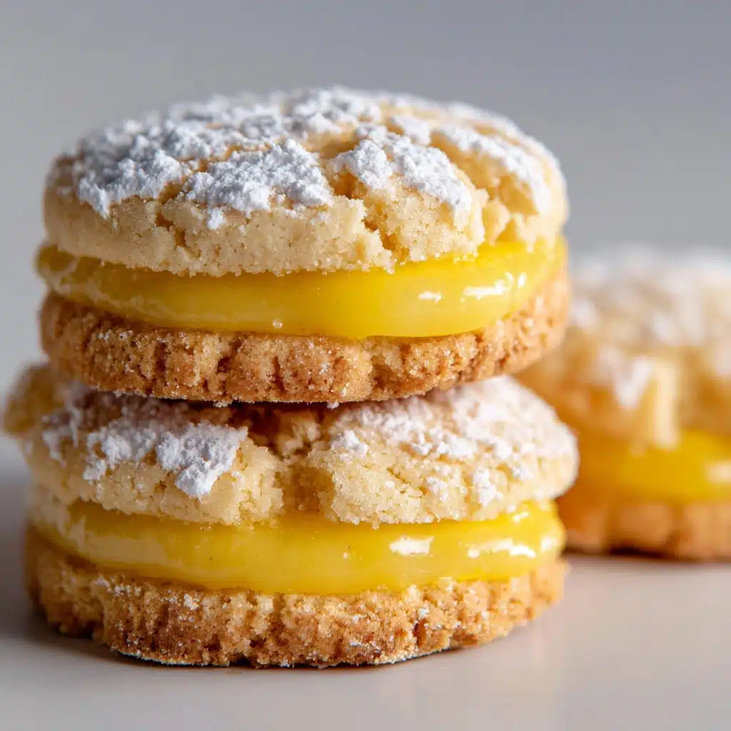 Stuffed Lemon Cookies Recipe - Recipe Image
