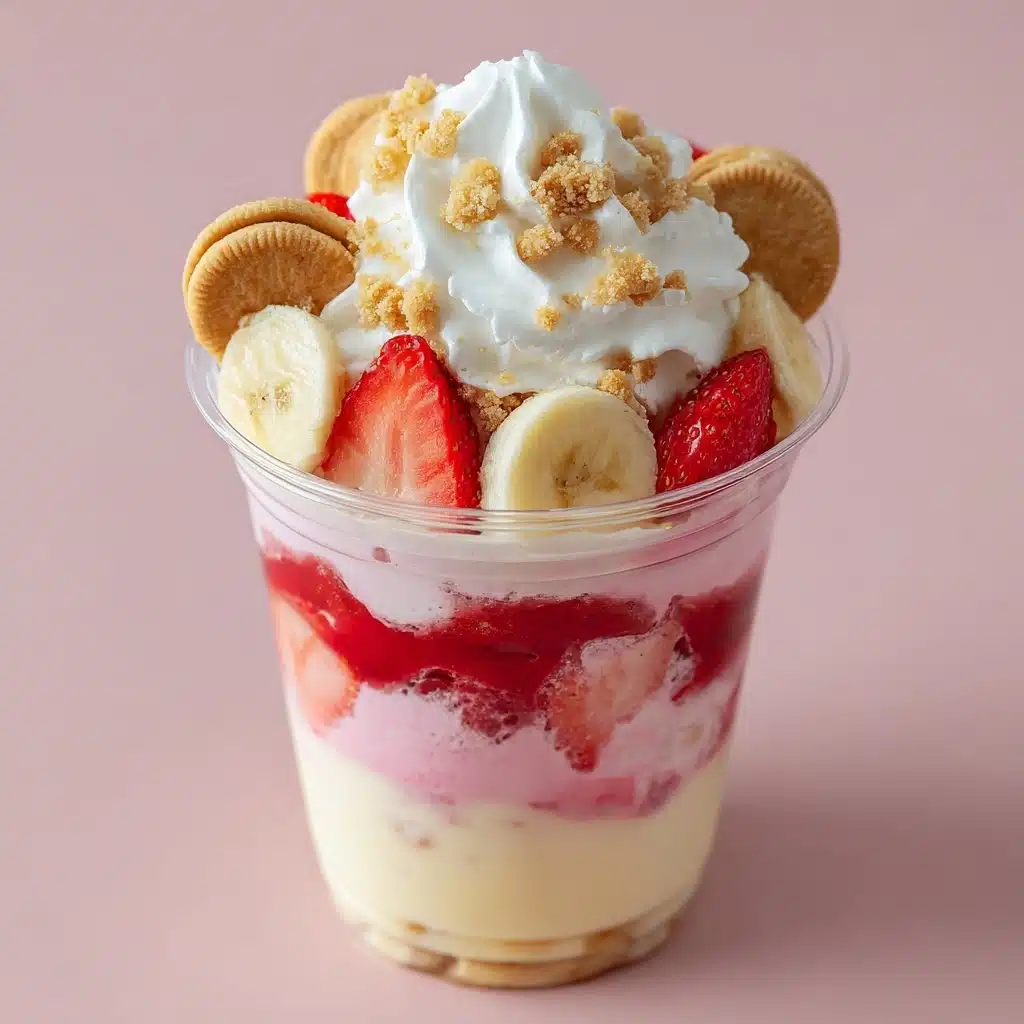 Strawberry Cheesecake Banana Pudding Recipe - Recipe Image