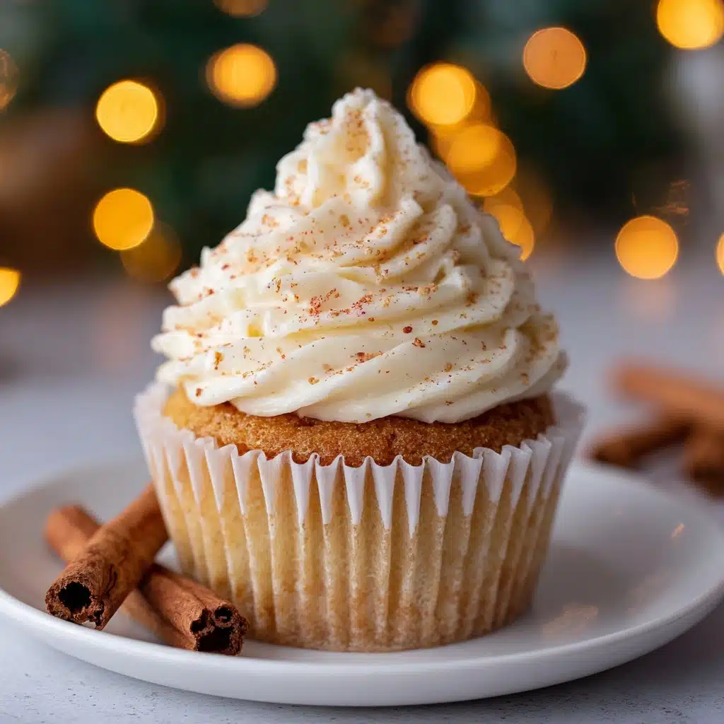 Eggnog Cupcakes Recipe - Recipe Image