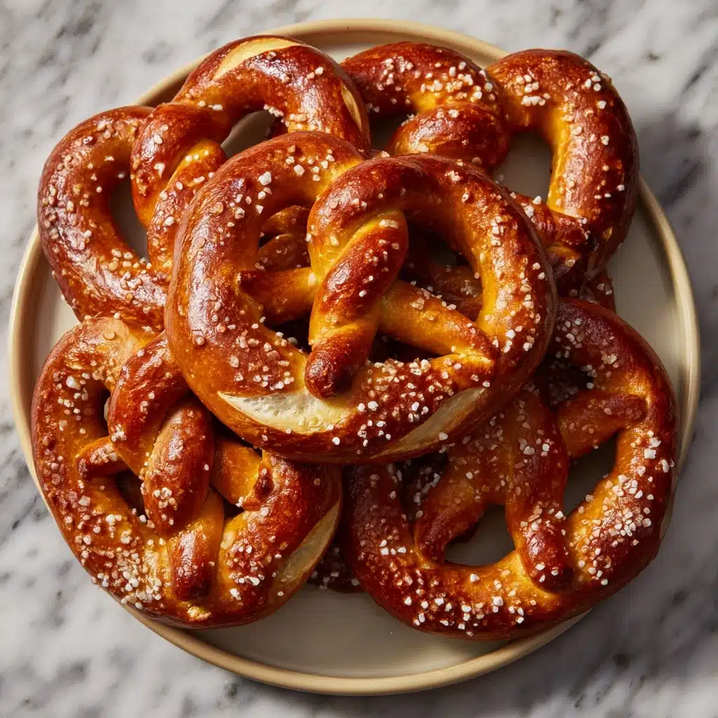 Homemade Soft Pretzels Recipe
