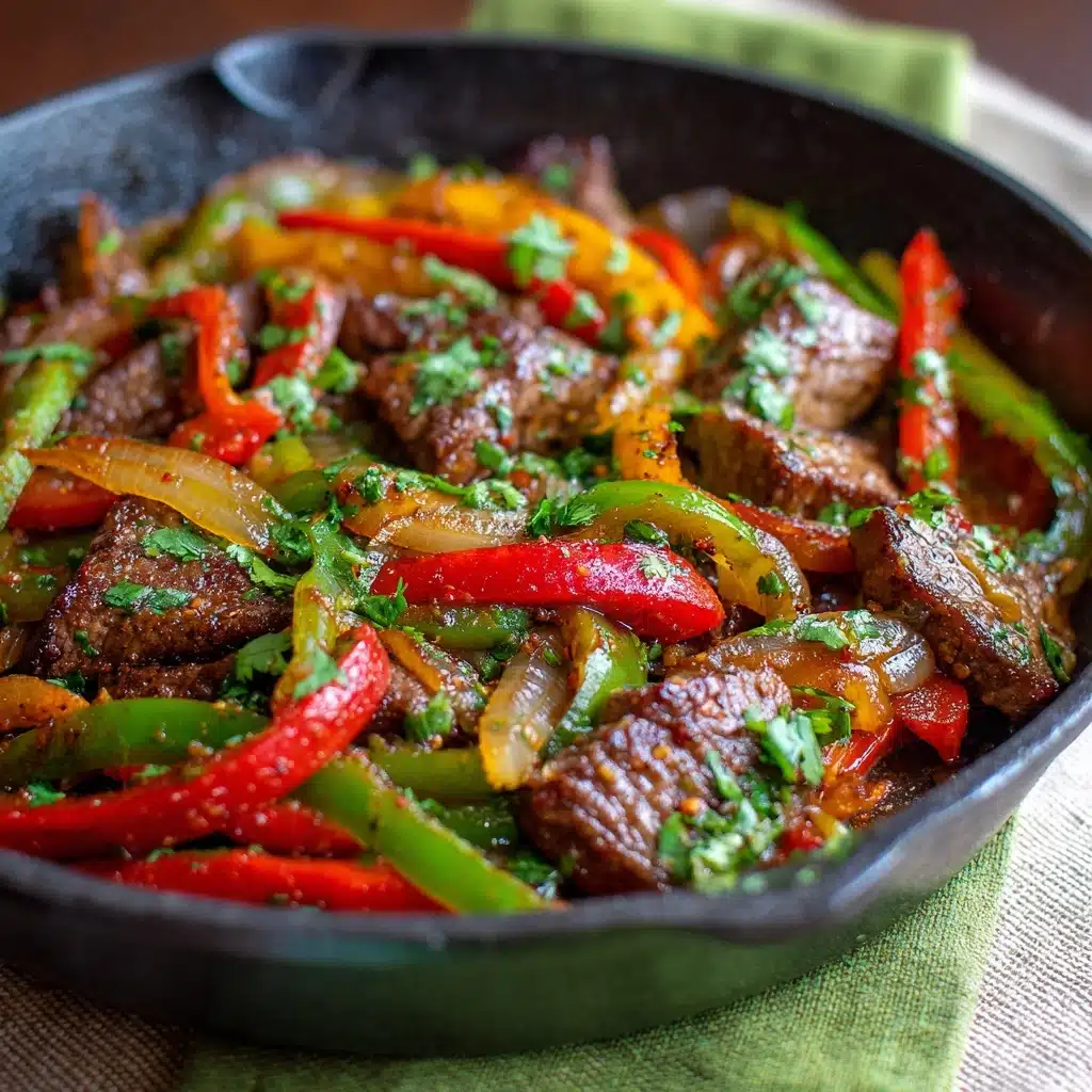 Best Ever Pepper Steak Recipe - Recipe Image