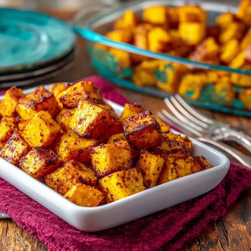 Easy Roasted Sweet Potato Bites Recipe - Recipe Image
