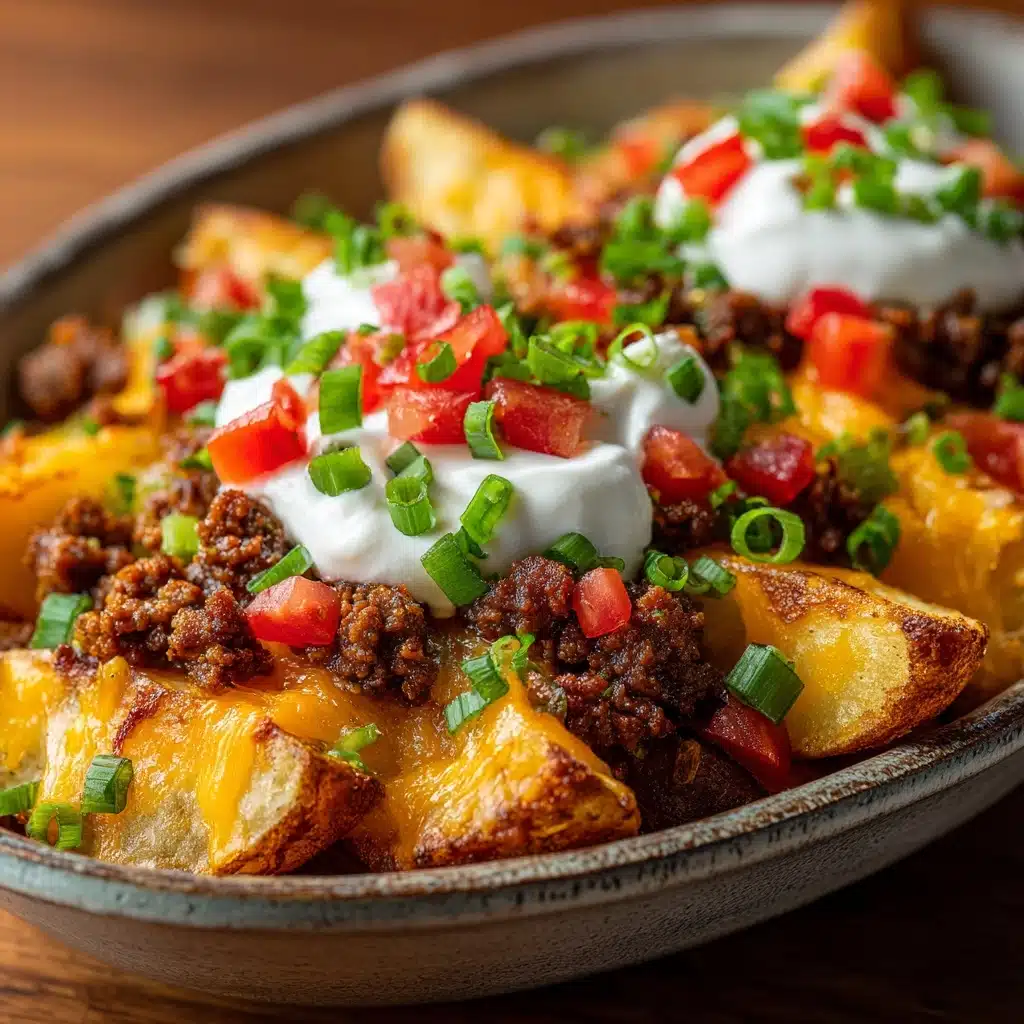 Cheesy Taco Potatoes Recipe - Recipe Image