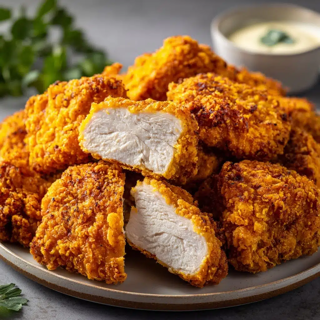 Best Oven Fried Chicken Recipe - Recipe Image