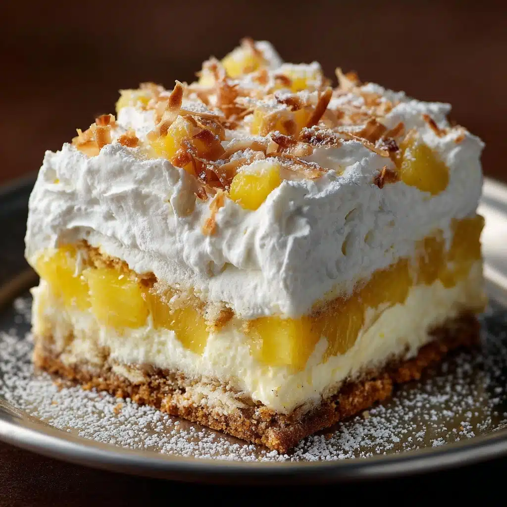 Easy No-Bake Pineapple Dessert Recipe