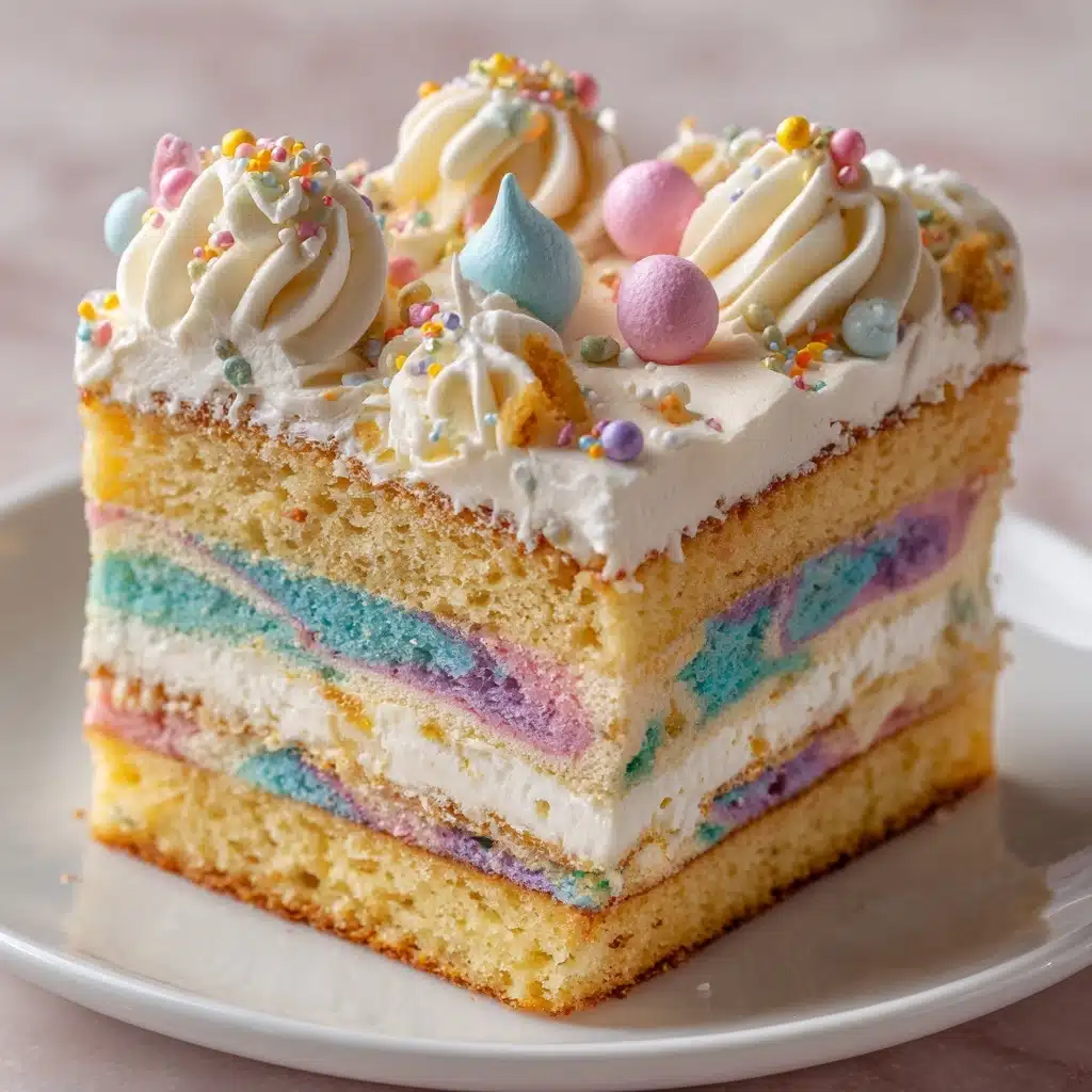 Easter Poke Cake Recipe - Recipe Image