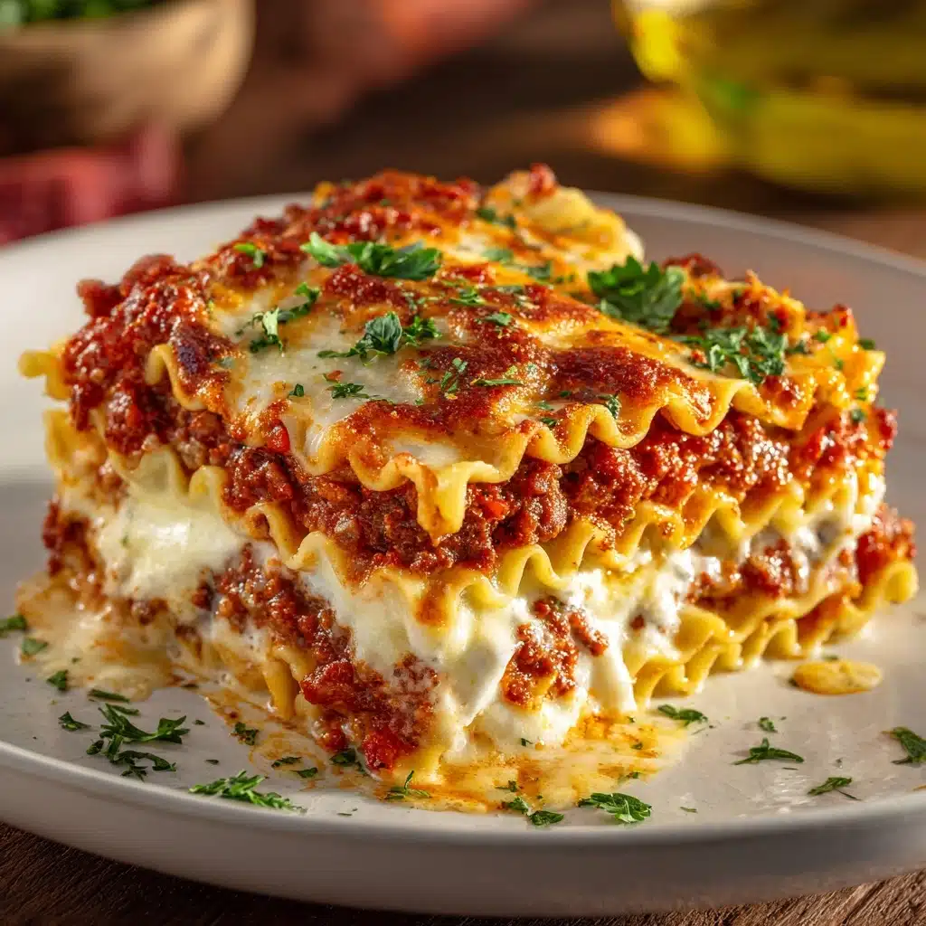Easy Slow Cooker Lasagna Recipe - Recipe Image