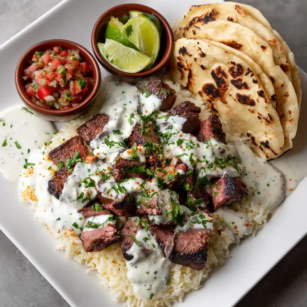 Cheesy Steak & Rice Recipe - Recipe Image
