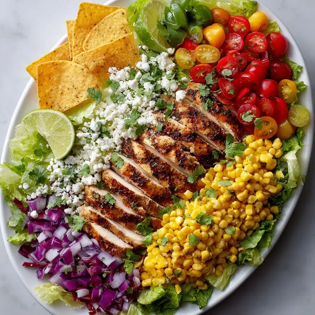 Mexican Street Corn Chicken Salad Recipe - Recipe Image