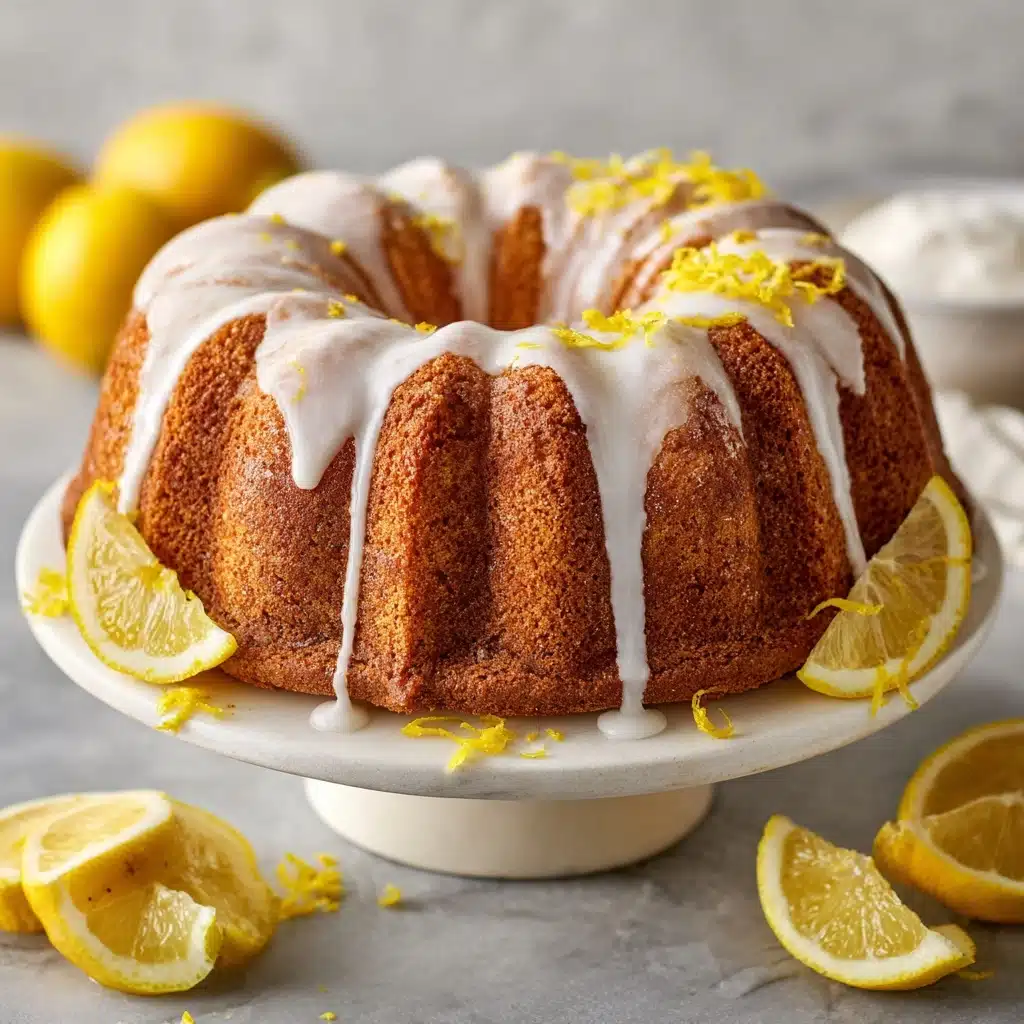 Italian Lemon Pound Cake Recipe - Recipe Image