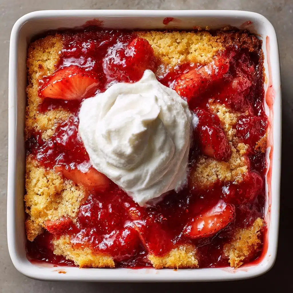 Strawberry Cheesecake Dump Cake Recipe - Recipe Image