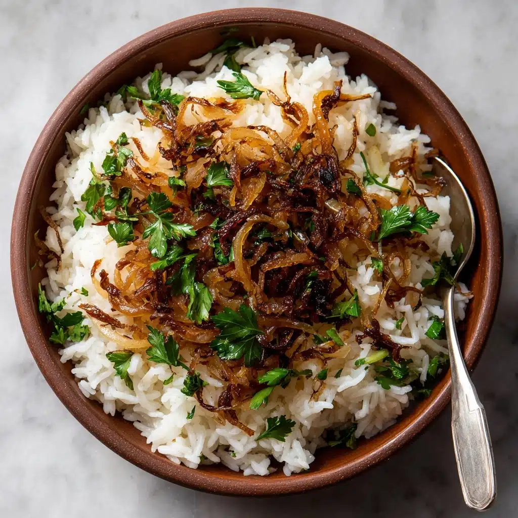 French Onion Soup Rice Recipe