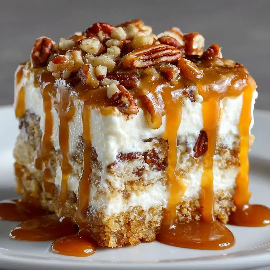 Butter Pecan Praline Poke Cake Recipe