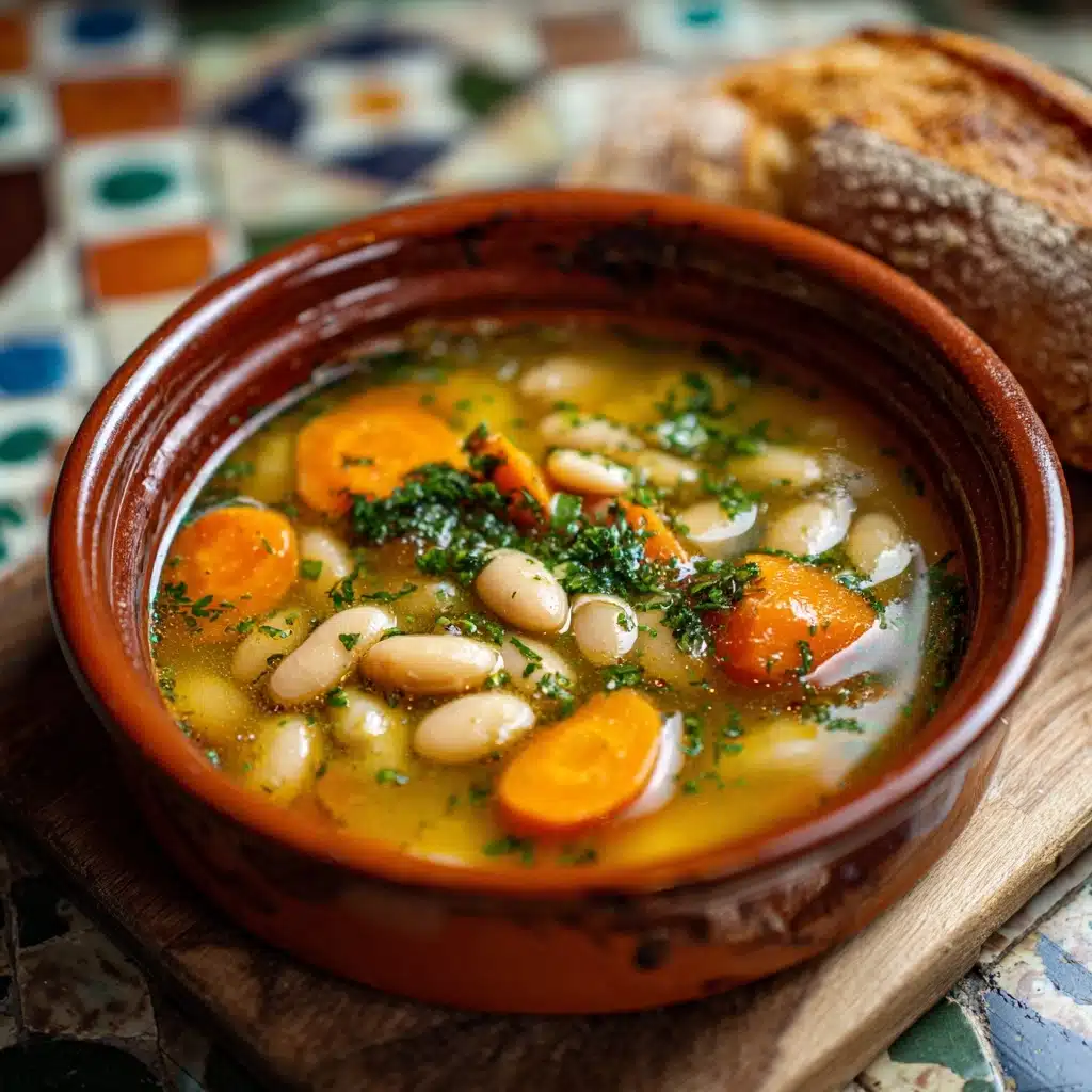 Great Northern Bean Soup with Carrots Recipe - Recipe Image