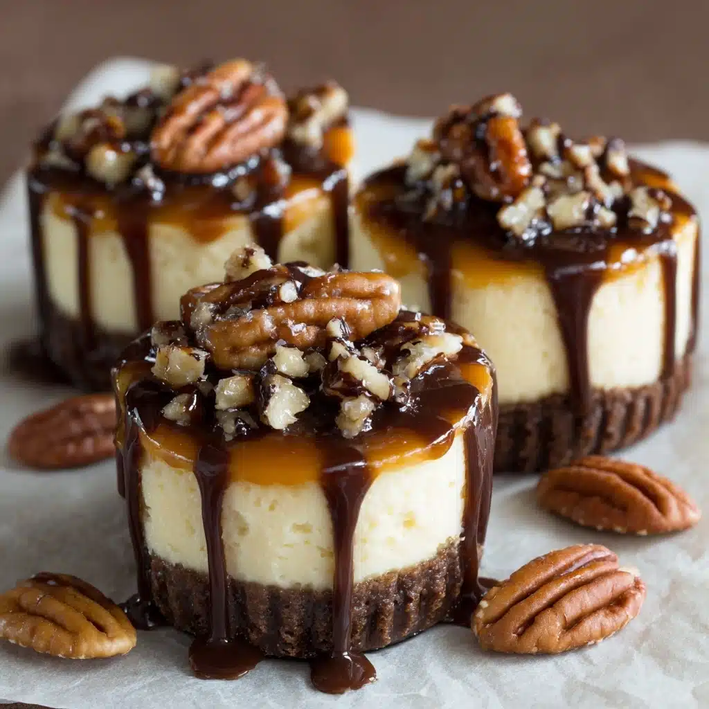 Mini Turtle Cheesecakes Recipe
