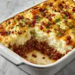 Mashed Potato Meatloaf Casserole Recipe