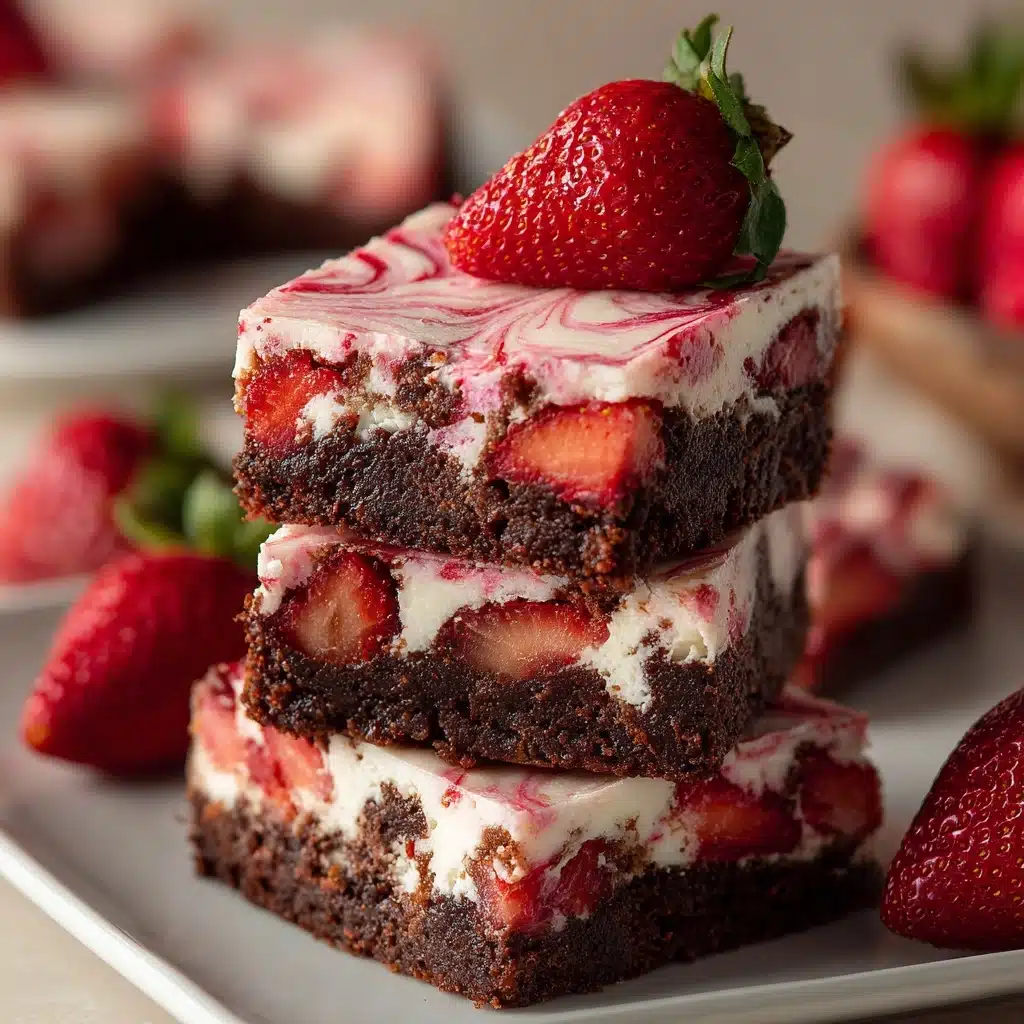 Strawberry Brownies Recipe