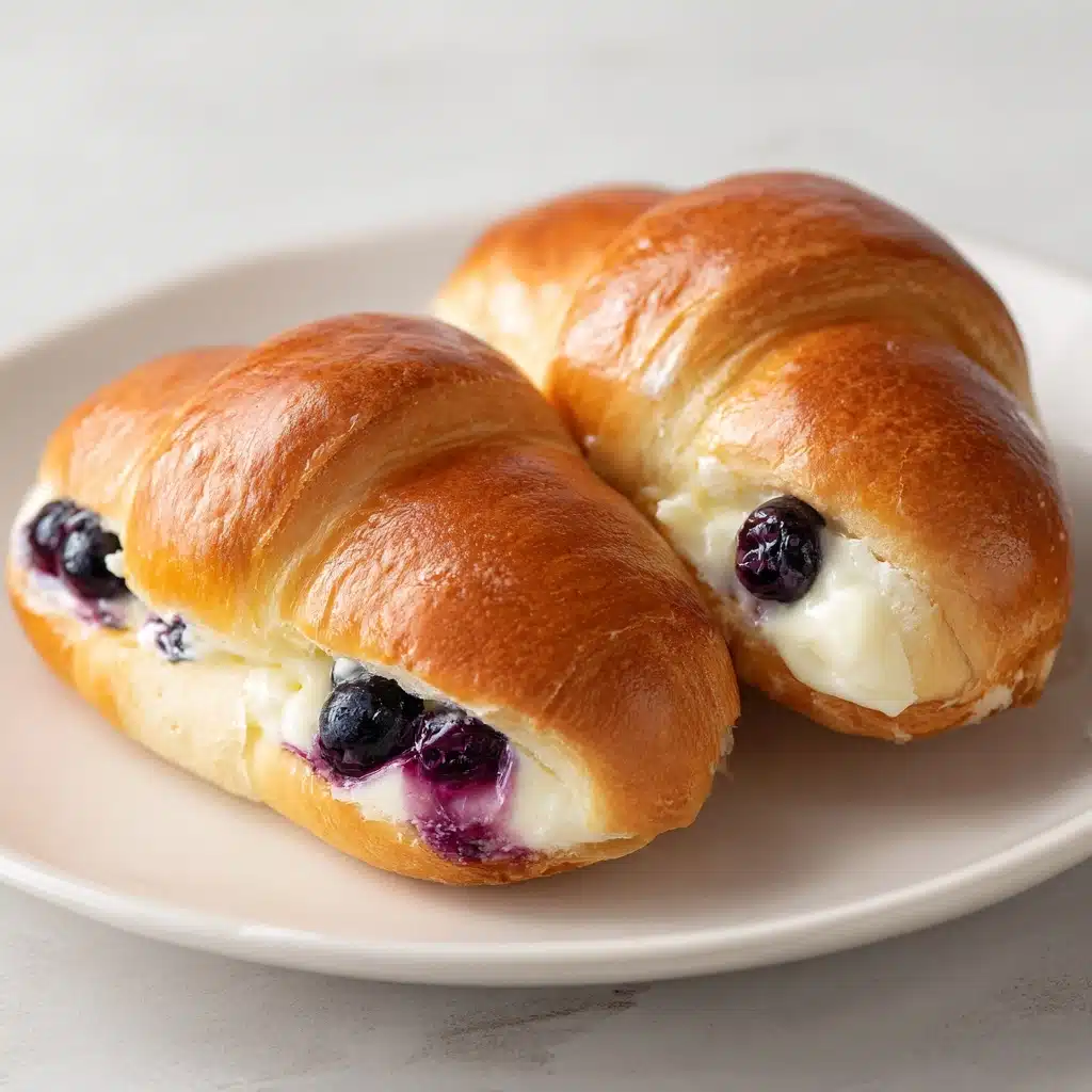 Blueberry Cheesecake Rolls Recipe - Recipe Image