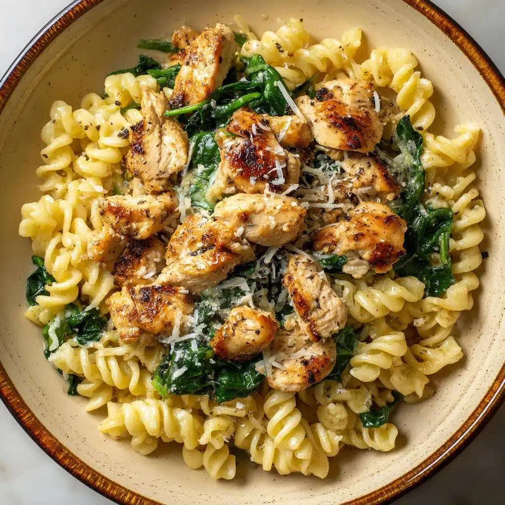 Crockpot Garlic Parmesan Chicken Pasta Recipe