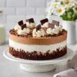 Triple Chocolate Mousse Cake Recipe