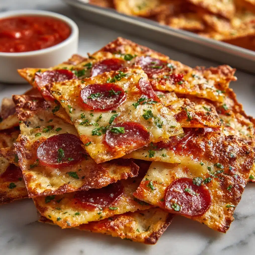 Two-Ingredient Pizza Chips Recipe