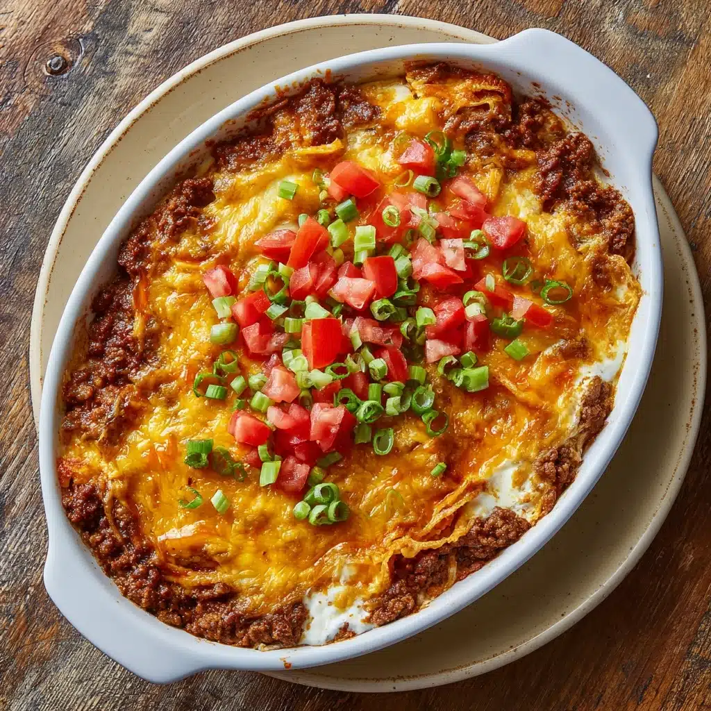 Baked Taco Dip Recipe