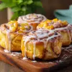 Peachy Cinnamon Rolls Recipe