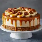 Banana Caramel Nut Cheesecake Recipe